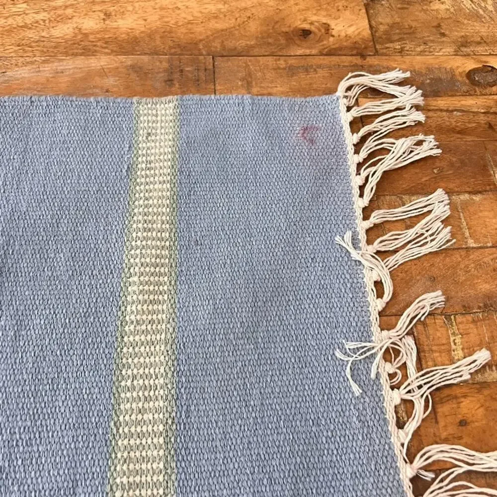 Vintage Handwoven Area Rug 48 x 28